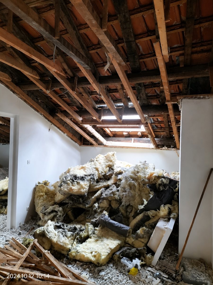 Pièce avant démolition intérieure à Nancy